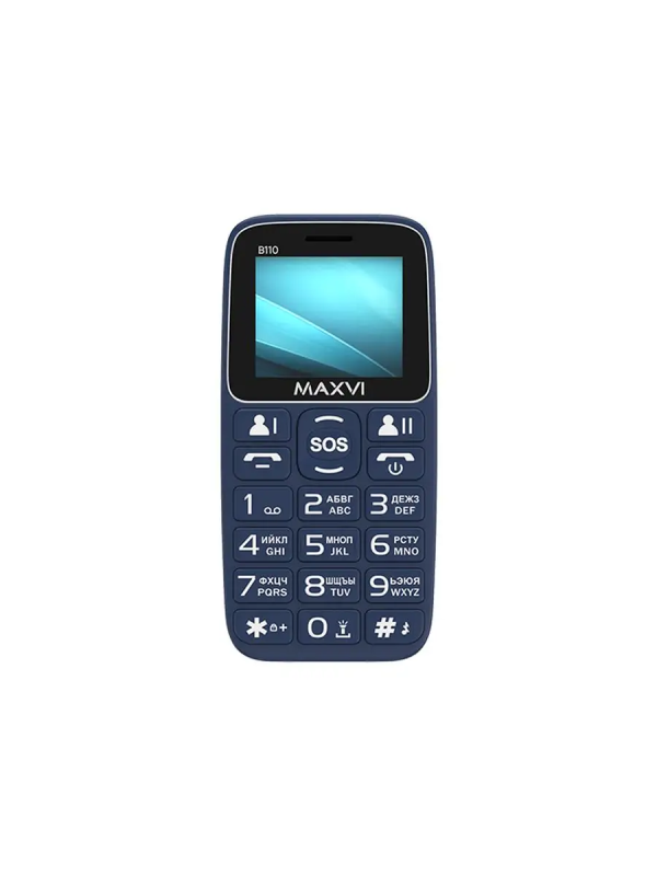 Купить Мобильный телефон Maxvi B110 blue
